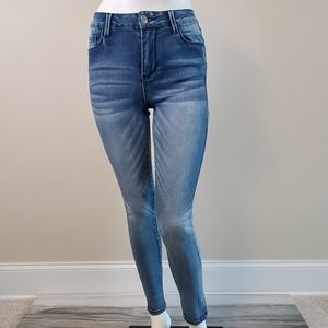 bebe Women's Skinny Jeans - Blue